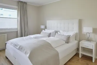 Ein Bett oder Betten in einem Zimmer der Unterkunft Techts Sommerhaus