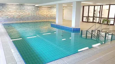 Der Swimmingpool an oder in der Nähe von PEMATRA FeWo Nordlicht
