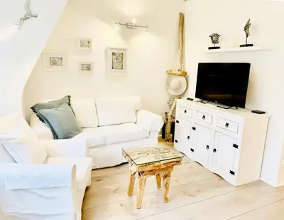 TV/Unterhaltungsangebot in der Unterkunft Freibeuter Appartement Nr 27 Scharbeutz