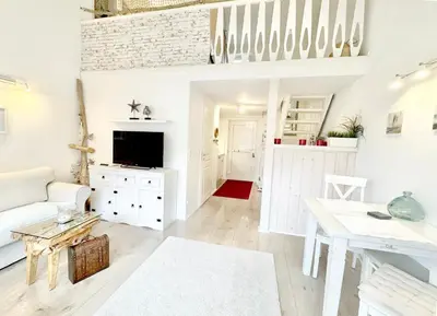 TV/Unterhaltungsangebot in der Unterkunft Freibeuter Appartement Nr 27 Scharbeutz