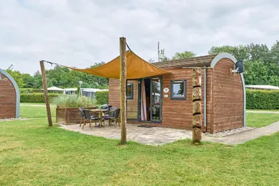 Ein Garten an der Unterkunft Süsel Seeparx Ferienhaus Moby Dick