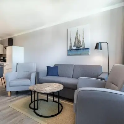 Godewindpark Deluxe-Apartment 2-14 mit eigener e-Ladesäule