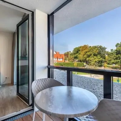 Godewindpark Deluxe-Apartment 1-10 mit Gartenblick