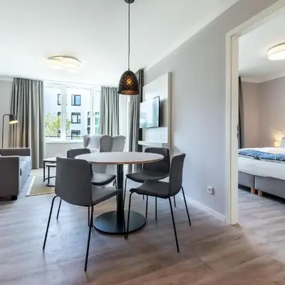 Godewindpark Deluxe-Suite 1-05 mit West-Loggia