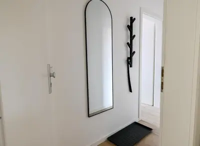 Grundriss der Unterkunft Charmante 2-Zimmer-Wohnung am Wasser & Altstadt