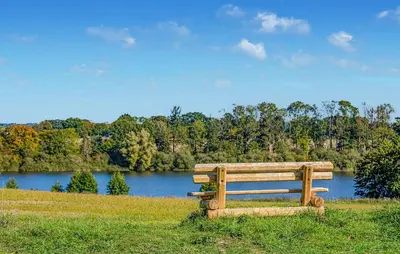 Naturlandschaft in der Nähe des Ferienhauses