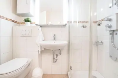 Ein Badezimmer in der Unterkunft Panoramic Ostsee-Idyll