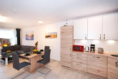 Grundriss der Unterkunft Fewo Strandkorb