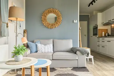 Küche/Küchenzeile in der Unterkunft Süsel Seeparx Ferienhaus Strandgut 65