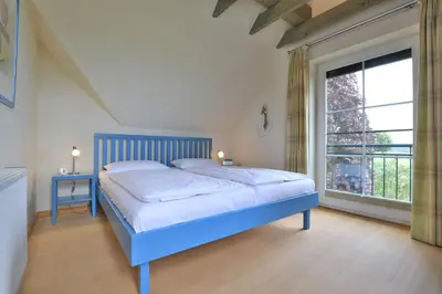 Ein Bett oder Betten in einem Zimmer der Unterkunft Naturidyll