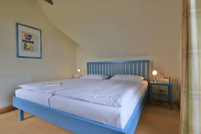 Ein Bett oder Betten in einem Zimmer der Unterkunft Naturidyll