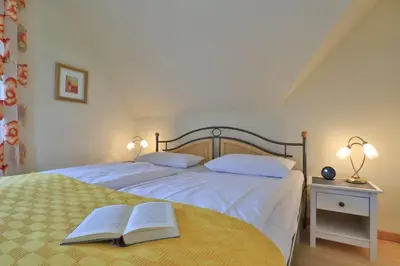 Ein Bett oder Betten in einem Zimmer der Unterkunft Naturidyll