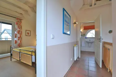 Ein Bett oder Betten in einem Zimmer der Unterkunft Naturidyll
