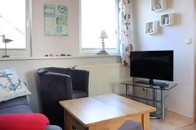 TV/Unterhaltungsangebot in der Unterkunft Ostseebrise