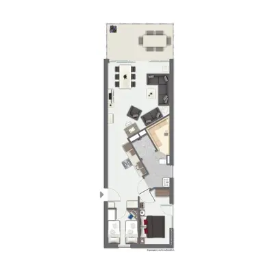 Grundriss der Unterkunft Promenadenvilla 03 Wohnung 06