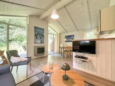 Küche/Küchenzeile in der Unterkunft Schatzkiste - Dorf Ferienhaus 08