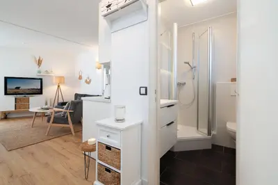 Ein Badezimmer in der Unterkunft Montemare 20
