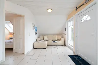 Ein Bett oder Betten in einem Zimmer der Unterkunft Ferienwohnung 