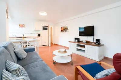 TV/Unterhaltungsangebot in der Unterkunft Ferienwohnung 