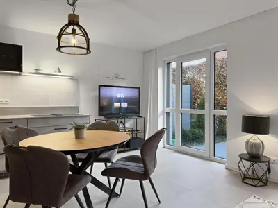 TV/Unterhaltungsangebot in der Unterkunft Objekt-Nr 111 - Strand - Steuerbord