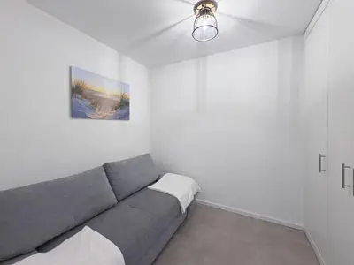 Ein Sitzbereich in der Unterkunft Objekt-Nr 111 - Strand - Steuerbord