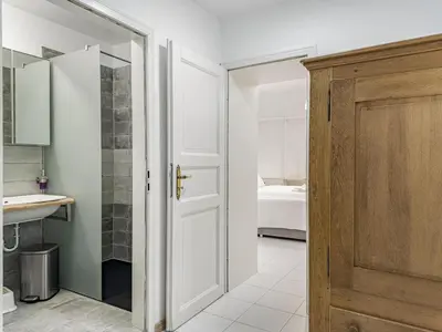 Ein Badezimmer in der Unterkunft Objekt-Nr 235 - Hafen - Kurgartenstraße
