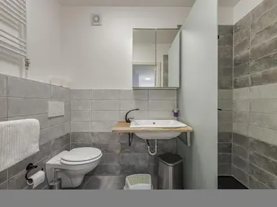 Ein Badezimmer in der Unterkunft Objekt-Nr 235 - Hafen - Kurgartenstraße