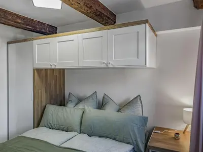 Ein Bett oder Betten in einem Zimmer der Unterkunft Objekt-Nr 242 - Hafen - Kurgartenstraße