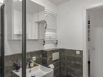 Ein Badezimmer in der Unterkunft Objekt-Nr 240 - Hafen - Kurgartenstraße