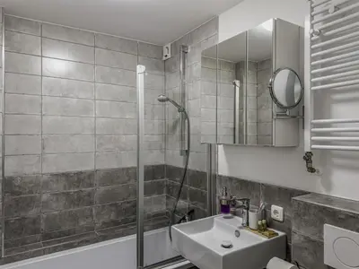 Ein Badezimmer in der Unterkunft Objekt-Nr 240 - Hafen - Kurgartenstraße