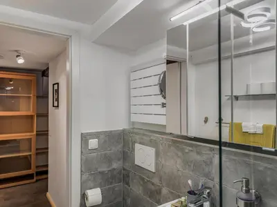 Ein Badezimmer in der Unterkunft Objekt-Nr 241 - Hafen - Kurgartenstraße