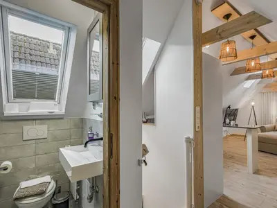 Ein Badezimmer in der Unterkunft Objekt-Nr 244 - Hafen - Kurgartenstraße