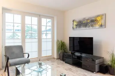 TV/Unterhaltungsangebot in der Unterkunft Ferienwohnung Logenplatz Timmendorfer Strand