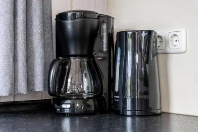 Kaffee-/Teezubehör in der Unterkunft Freibeuterweg - Dorf 6 Ferienhaus 14