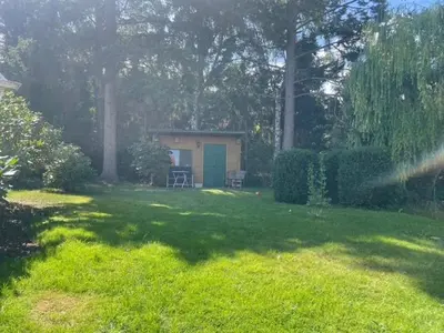 Ein Garten an der Unterkunft Möwennest