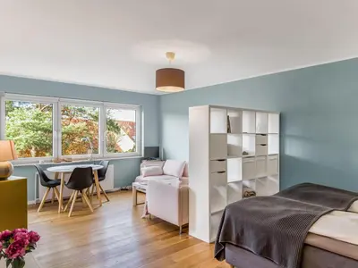 Ein Bett oder Betten in einem Zimmer der Unterkunft Objekt-Nr 55 - Ort - Moorredder