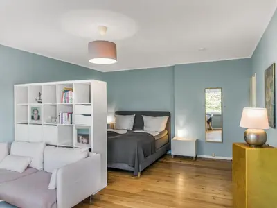Ein Bett oder Betten in einem Zimmer der Unterkunft Objekt-Nr 55 - Ort - Moorredder