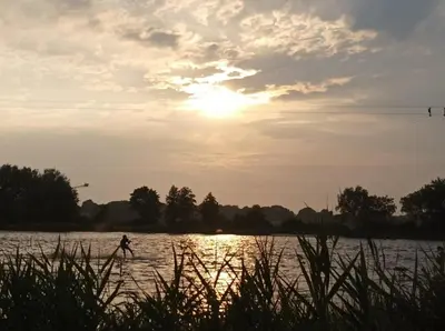 Naturlandschaft in der Nähe des Ferienhauses
