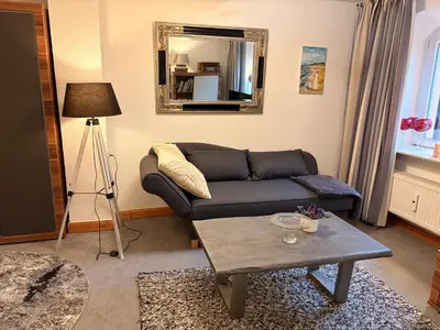 Ein Sitzbereich in der Unterkunft Sophie