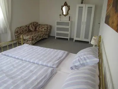 Ein Bett oder Betten in einem Zimmer der Unterkunft Apartment Wohnung in Gießelrade mit Großem Garten by Interhome