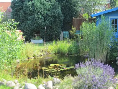 Ein Garten an der Unterkunft Apartment Wohnung in Gießelrade mit Großem Garten by Interhome