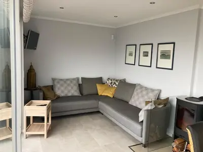Ein Sitzbereich in der Unterkunft Holiday Home in Klingberg mit Seeblick by Interhome