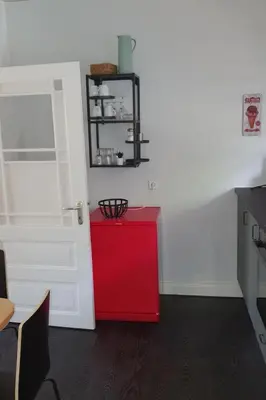 Küche/Küchenzeile in der Unterkunft Apartment FeWo Hein ! Da sein by Interhome