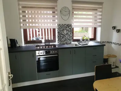 Küche/Küchenzeile in der Unterkunft Apartment FeWo Hein ! Da sein by Interhome