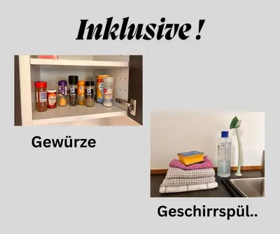 Grundriss der Unterkunft Gemütlich 5, Netflix und Kaffee frei, Parken vor der Tür