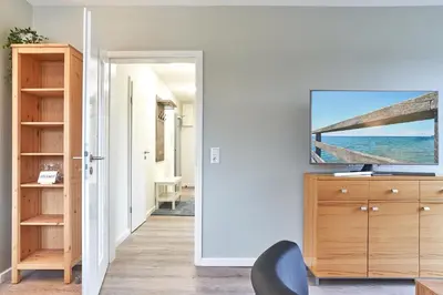 TV/Unterhaltungsangebot in der Unterkunft Haus SeeZeit Appartement 07