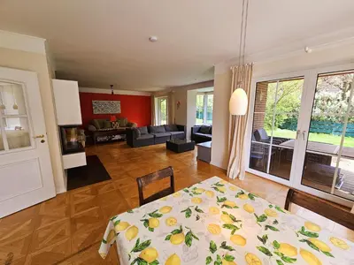 Küche/Küchenzeile in der Unterkunft Strandhaus am Tabakshof