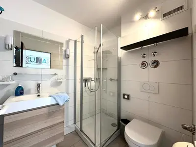 Ein Badezimmer in der Unterkunft Strandresidenz Sierksdorf Strandresidenz 1