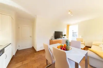 TV/Unterhaltungsangebot in der Unterkunft Moderne Kurparkresidenz Whg. 11