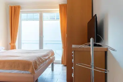TV/Unterhaltungsangebot in der Unterkunft Moderne Kurparkresidenz Whg. 11